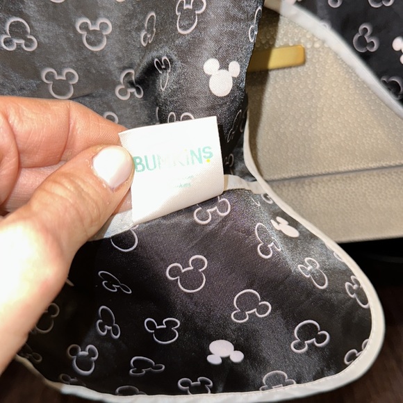 DISNEY MICKEY MOUSE BABY INFANT TODDLER WEARABLE BIB / SMOCK FOR SCHOOL - Picture 4 of 6